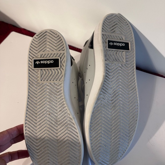 Adidas White and Black Athletic Shoes - Picture 5 of 6